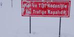 Kar ve tipi nedeniyle Muş-Kulp karayolu trafiğe kapatıldı